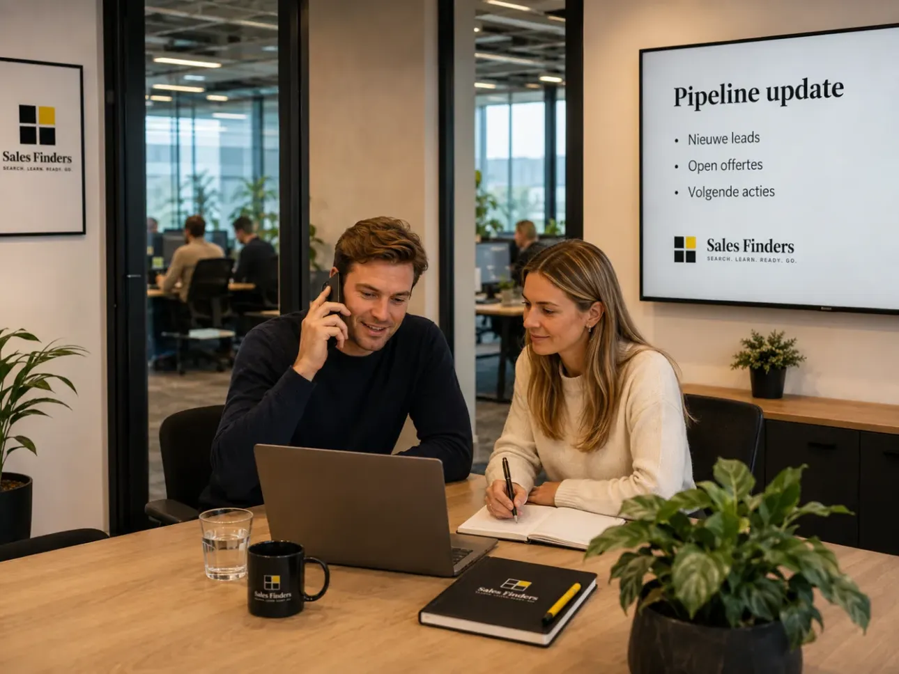 NPS, churn en NRR: de KPI's die je existing business sturen Offertes opvolgen met de pijplijn op het scherm, bij het artikel NPS, churn en NRR: de KPI's die je existing business sturen